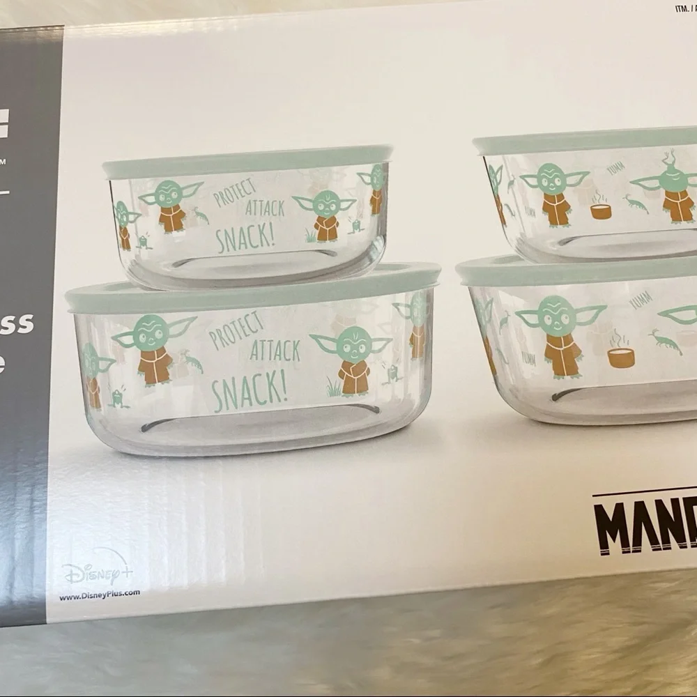 Pyrex Star Wars The Mandalorian Child‎ Baby Yoda